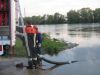 Lschaufbau an der Donau